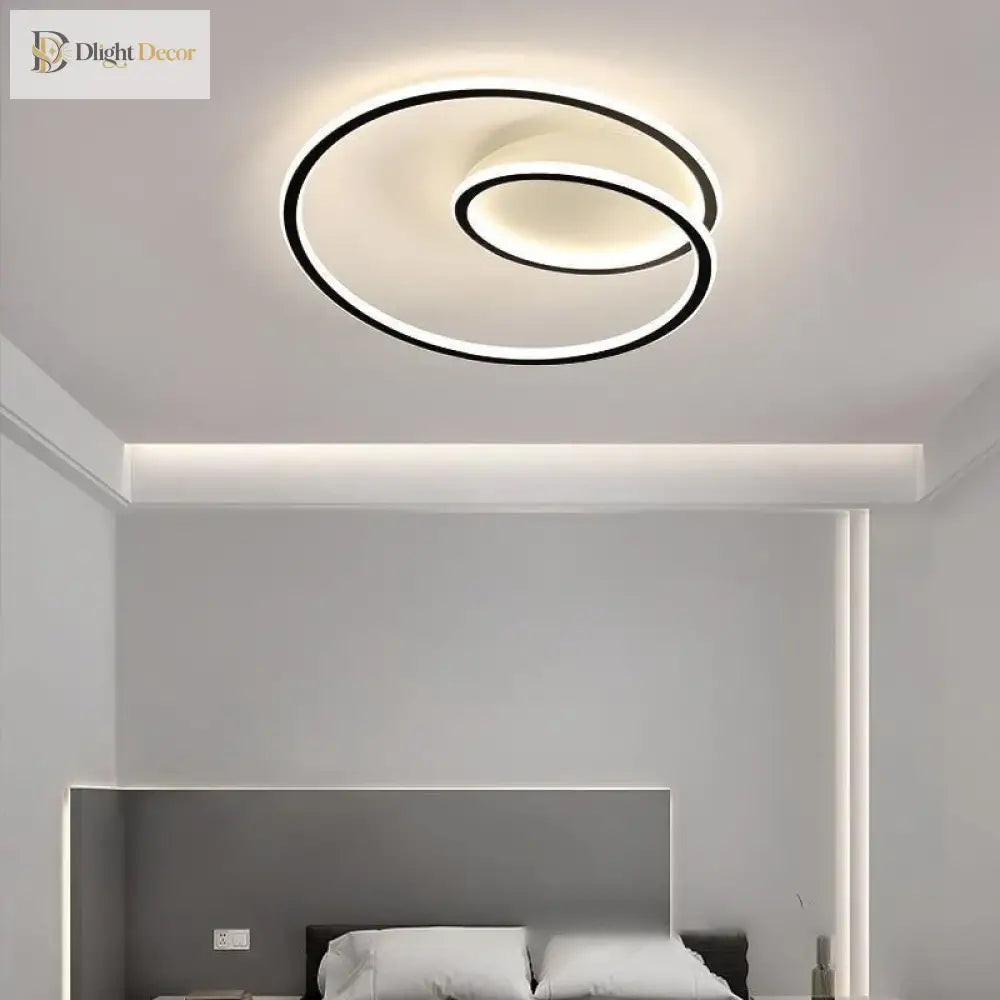 Modern Led Ceiling Chandelier Lamp - Ideal For Living Dining Room Bedroom Study Restaurant Aisle