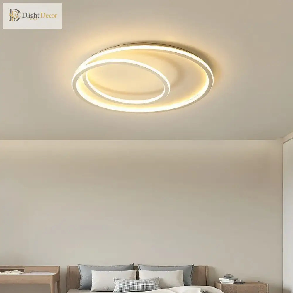 Modern Led Ceiling Chandelier Lamp - Ideal For Living Dining Room Bedroom Study Restaurant Aisle