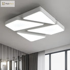Modern Led Flush Mount: Square/Rectangular Options For Home Or Office