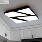 Modern Led Flush Mount: Square/Rectangular Options For Home Or Office