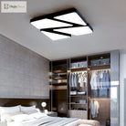 Modern Led Flush Mount: Square/Rectangular Options For Home Or Office
