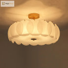 Modern Light Luxury Round Glass Ceiling Chandelier - Ideal For Living Room Decoration Bedroom Study
