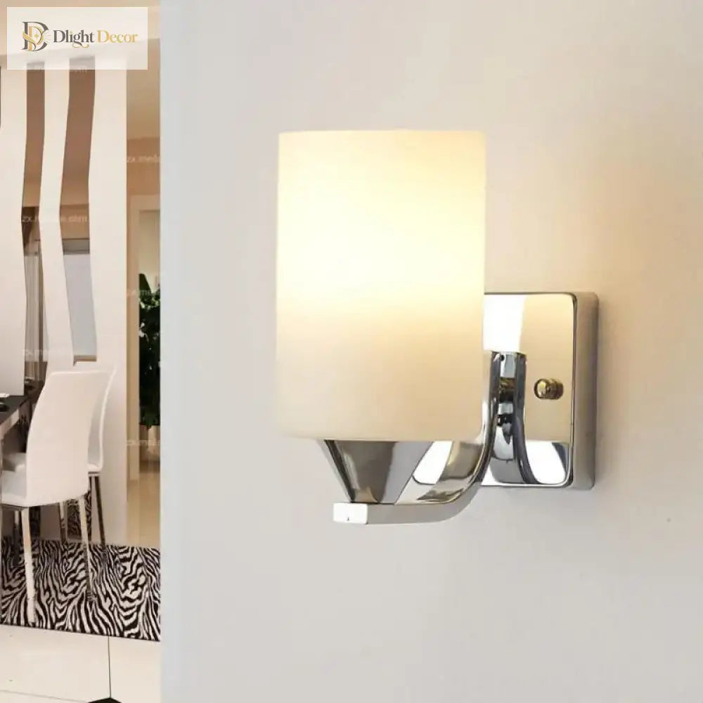 Modern E27 Led Glass Wall Lamp - Stylish Lighting For Your Home Wall Lamp