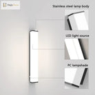 Modern IP65 Linear Outdoor LED Wall Light – product view 5