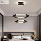 Led Chandeliers For Modern Dining Rooms - Stylish Indoor Lighting With Ceiling Lamp Pendant Lights