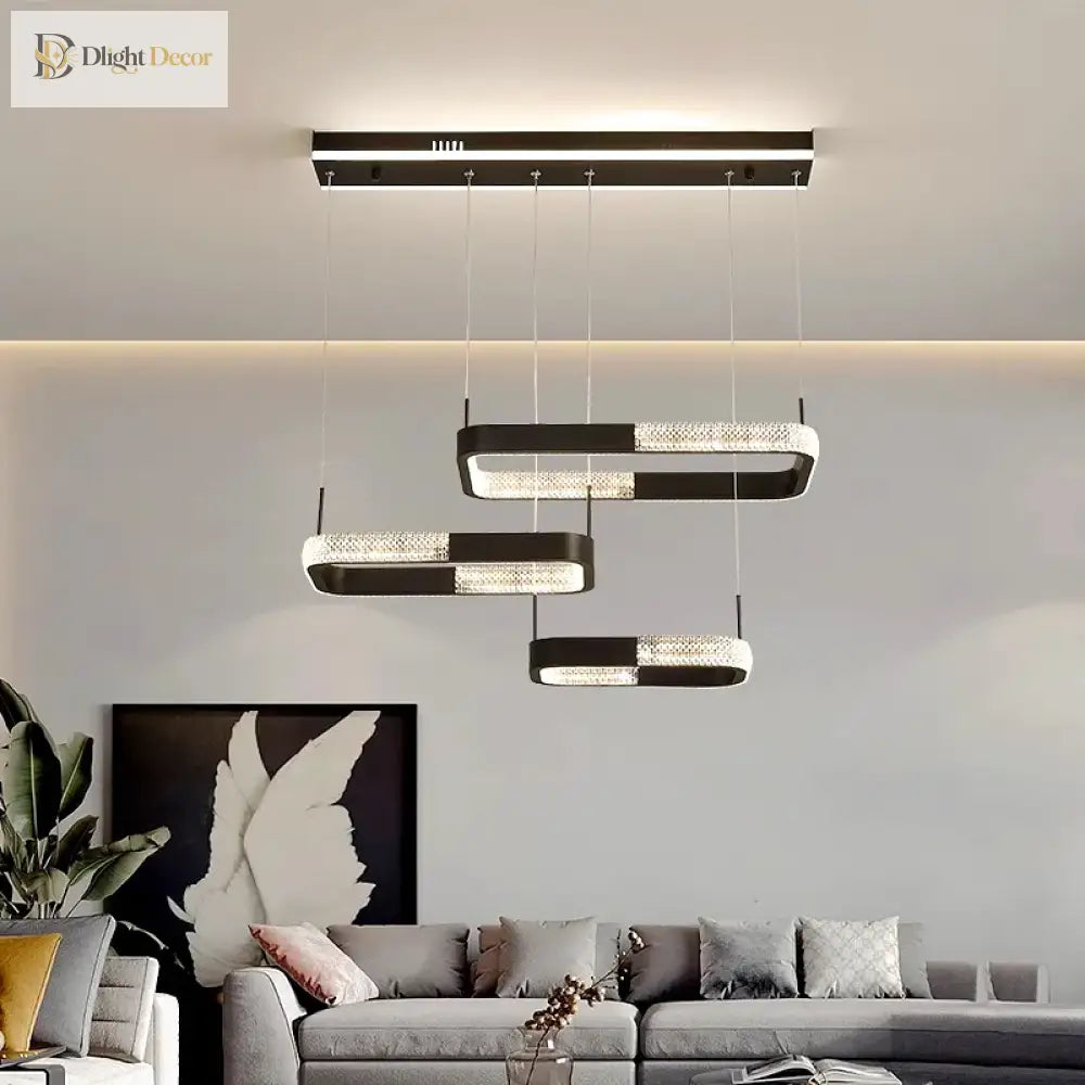 Led Chandeliers For Modern Dining Rooms - Stylish Indoor Lighting With Ceiling Lamp Pendant Lights