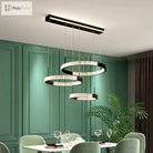 Led Chandeliers For Modern Dining Rooms - Stylish Indoor Lighting With Ceiling Lamp Pendant Lights