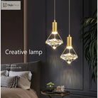 Modern Crystal Led Pendant Lights - Elegant Hanging Chandeliers For Living Rooms Dining Areas