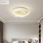 Modern Led Ceiling Lamp - Ideal For Living Dining Room Bedroom Study Restaurant Balcony Elegant
