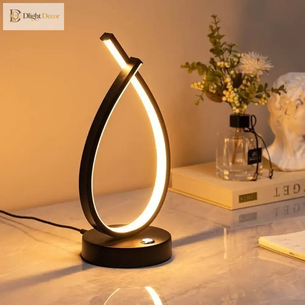 Modern Led Touch Table Lamp - Eye - Friendly Light For Living Bedroom And Study