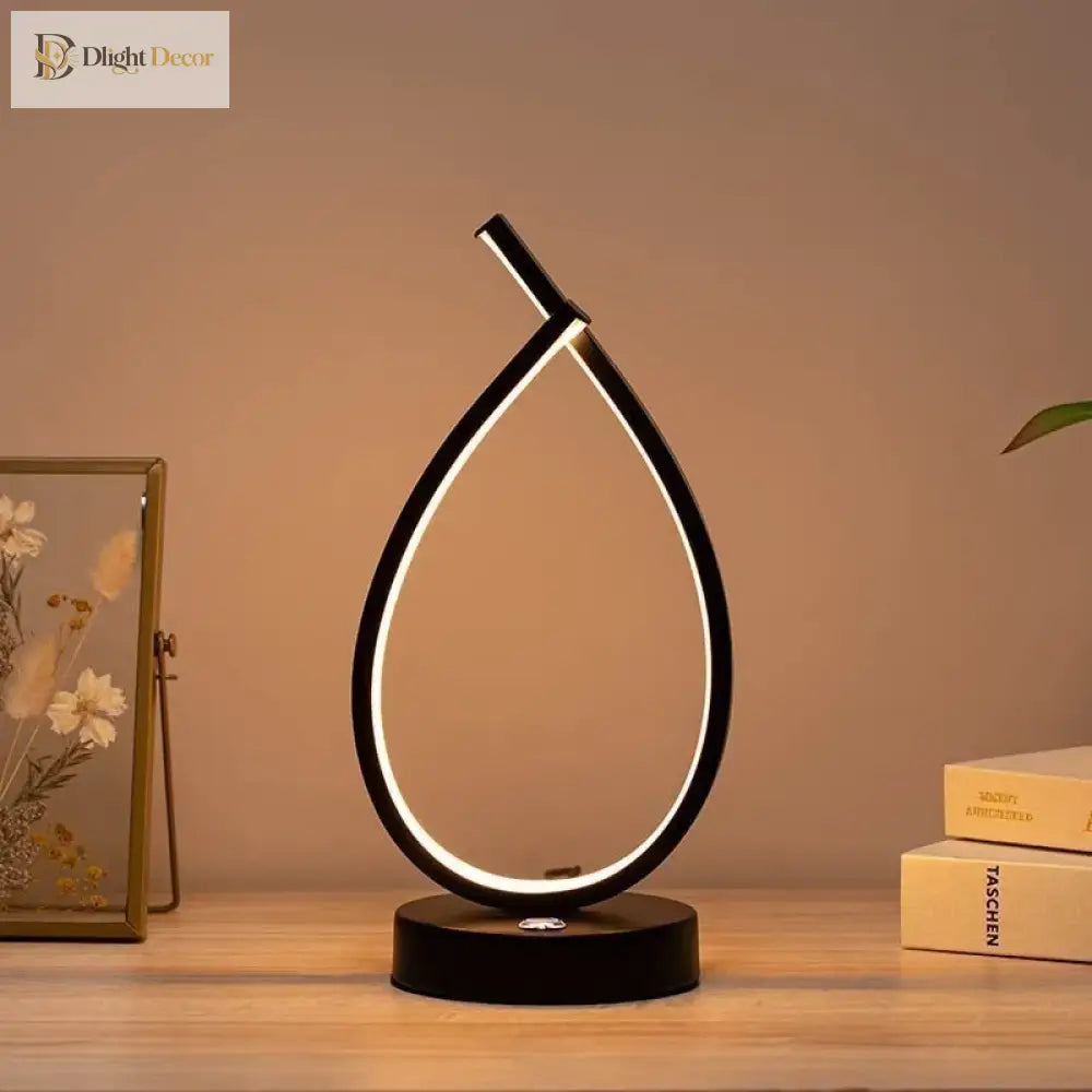 Modern Led Touch Table Lamp - Eye - Friendly Light For Living Bedroom And Study