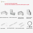 Modern Magnetic Track Lights - Embedded LED Spotlight Downlight ceiling light