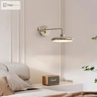 Led Folding Rocker Arm Wall Lamp - Versatile Bedside And Reading Light For Modern Living Spaces