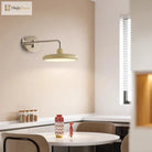 Led Folding Rocker Arm Wall Lamp - Versatile Bedside And Reading Light For Modern Living Spaces