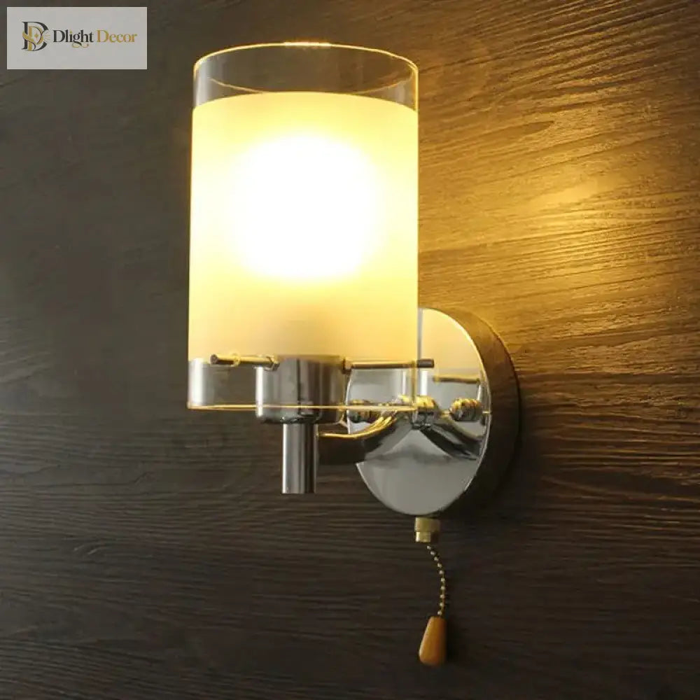 Modern Glass Decorative Led Wall Light - Elegant Lighting For Any Space Wall Lamp