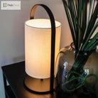 Modern Simple Bedroom Fabric Wall Lamp - Led Light For Corridor Aisle Study Bedside Fixtures Sconce
