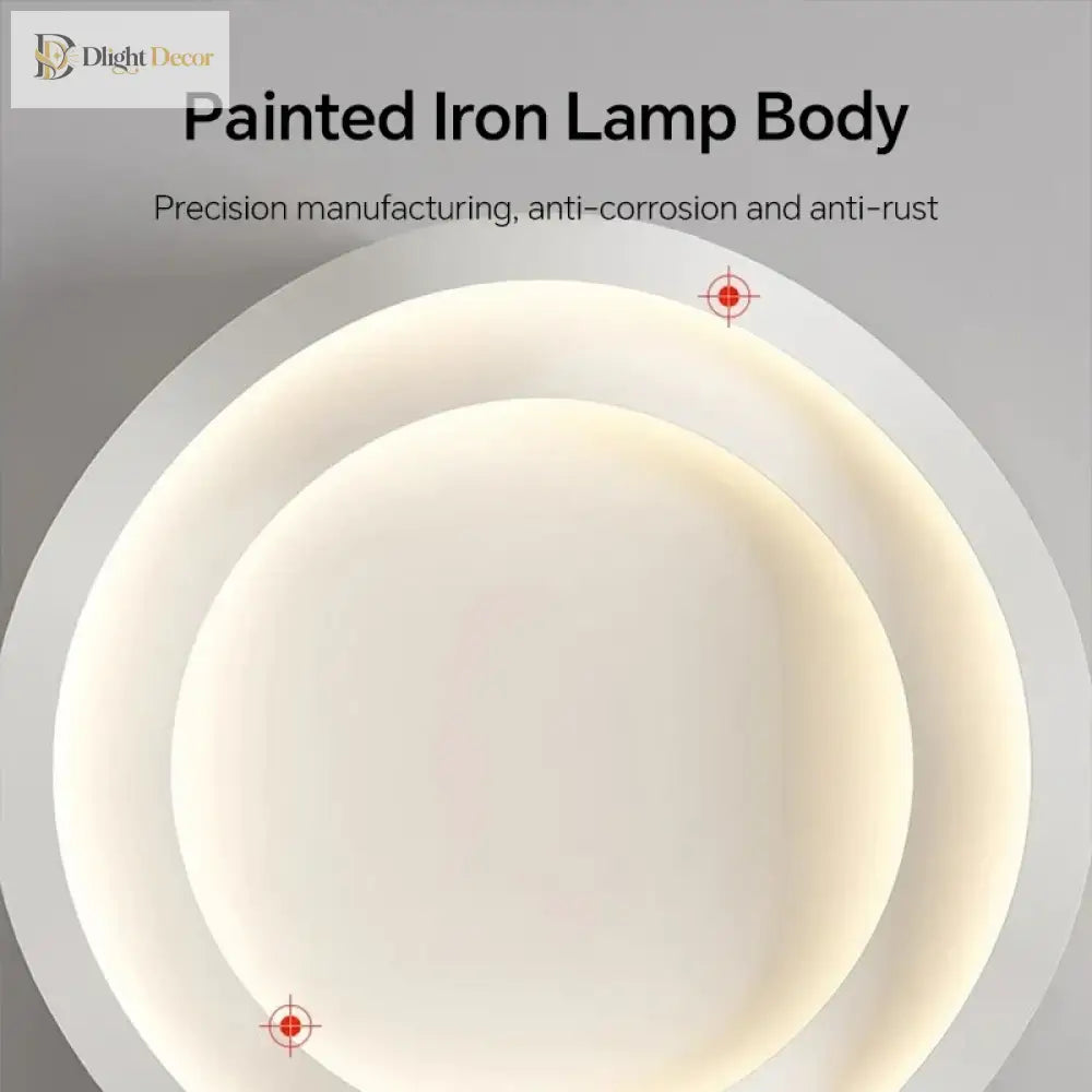 Nordic Led Corrugated Ceiling Lamp - Perfect For Living Dining Room Bedroom Children’s Study And
