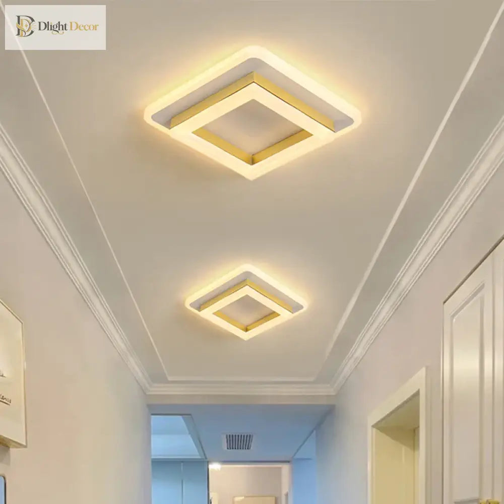 Nordic Led Ceiling Lamp - Indoor Lighting Fixture For Bedroom Dining Living Room Decoration Balcony
