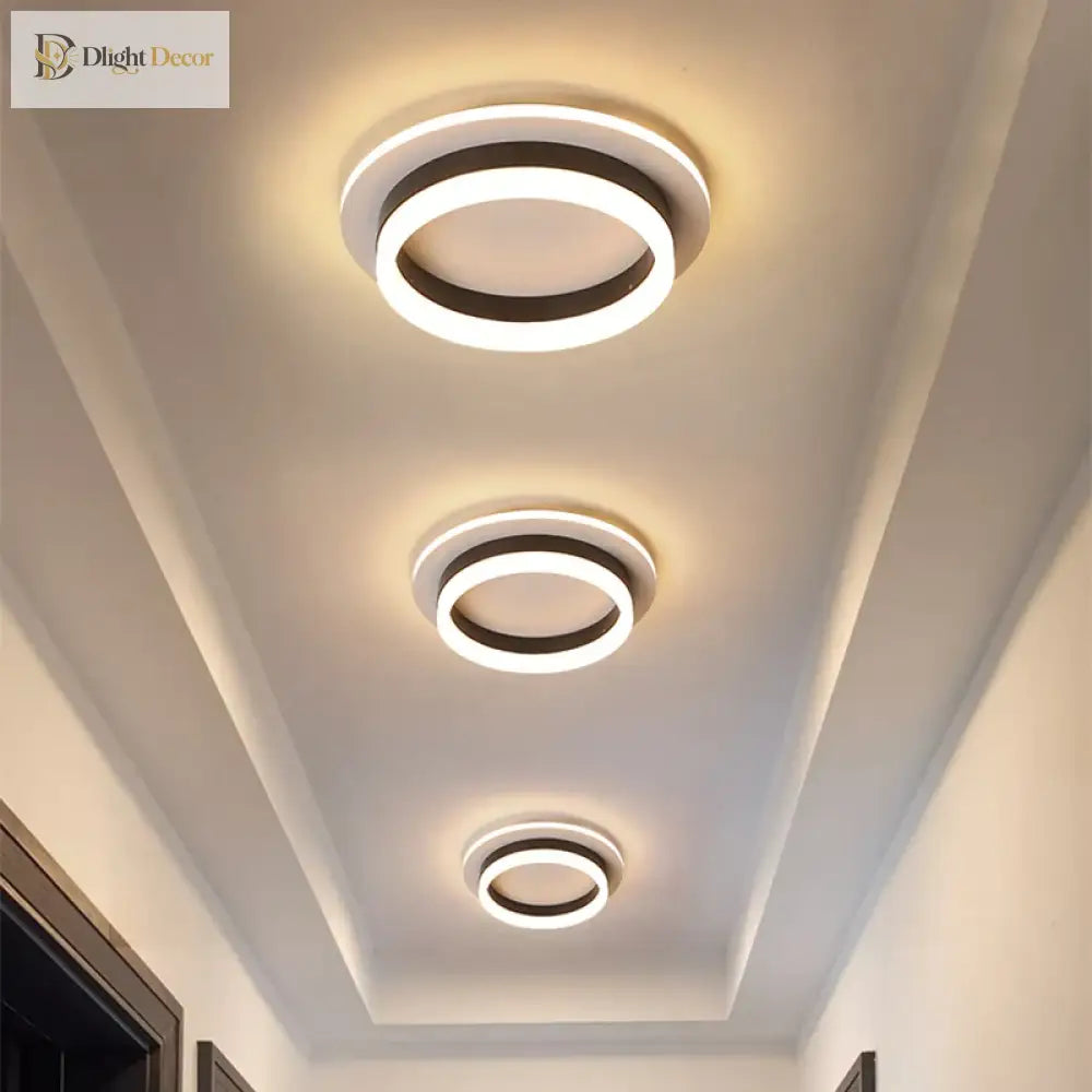 Nordic Led Ceiling Lamp - Indoor Lighting Fixture For Bedroom Dining Living Room Decoration Balcony