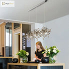 Nordic Simplicity Led Chandelier - Elegant Lighting For Living And Dining Areas Pendant Lights