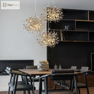 Nordic Simplicity Led Chandelier - Elegant Lighting For Living And Dining Areas Pendant Lights
