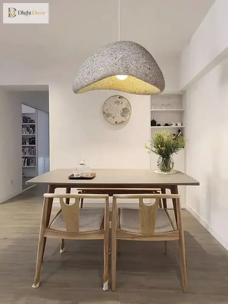 Nordic Minimalist Wabi - Sabi E27 Led Chandelier - Elevate Your Dining Living And Bedroom Spaces