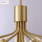 Luxury Gold Nordic Glass Ball Chandelier - Led Magic Bean Apiales Chandeliers For Bedrooms Kitchens