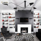 Retro Industrial Spider Serge Led Pendant Ceiling Light - Modern Duckbill Chandeliers Lighting With