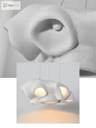 Nordic Living Room Wabi Sabi Chandelier - Minimalist Led Pendant Lighting For Dining Rooms Bars And