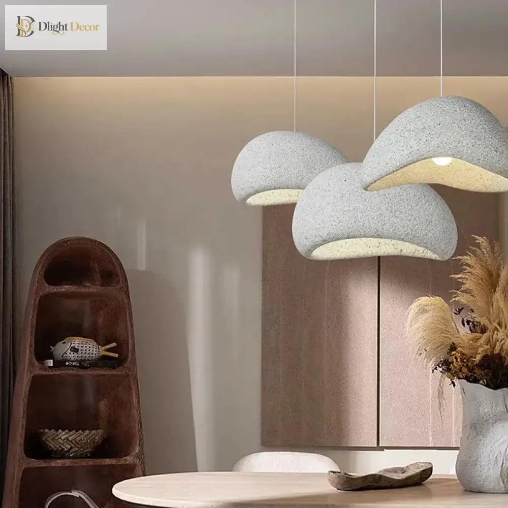 Minimalist Nordic Wabi - Sabi E27 Led Chandelier - Illuminate Your Living Room With Subtle Elegance