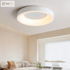 Nordic Led Ceiling Lights - Modern Black Chandeliers With Remote Control For Bedroom And Living
