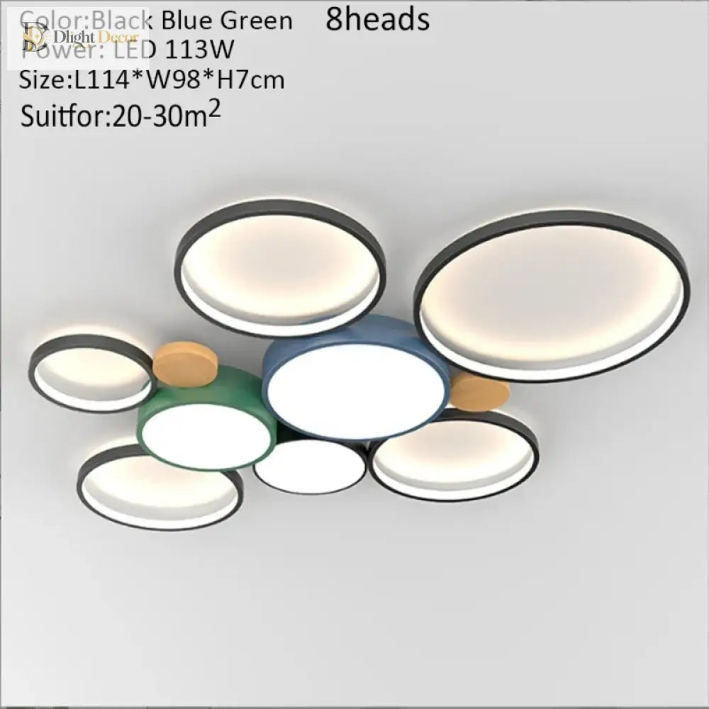 New Nordic Led Ceiling Light - Modern Interior Decoration For Living Room And Bedroom Ceiling Light