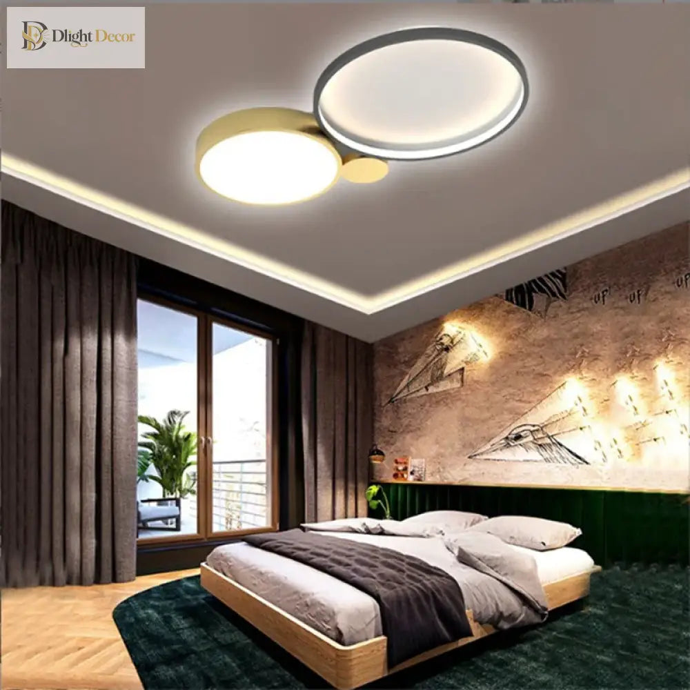 New Nordic Led Ceiling Light - Modern Interior Decoration For Living Room And Bedroom Ceiling Light