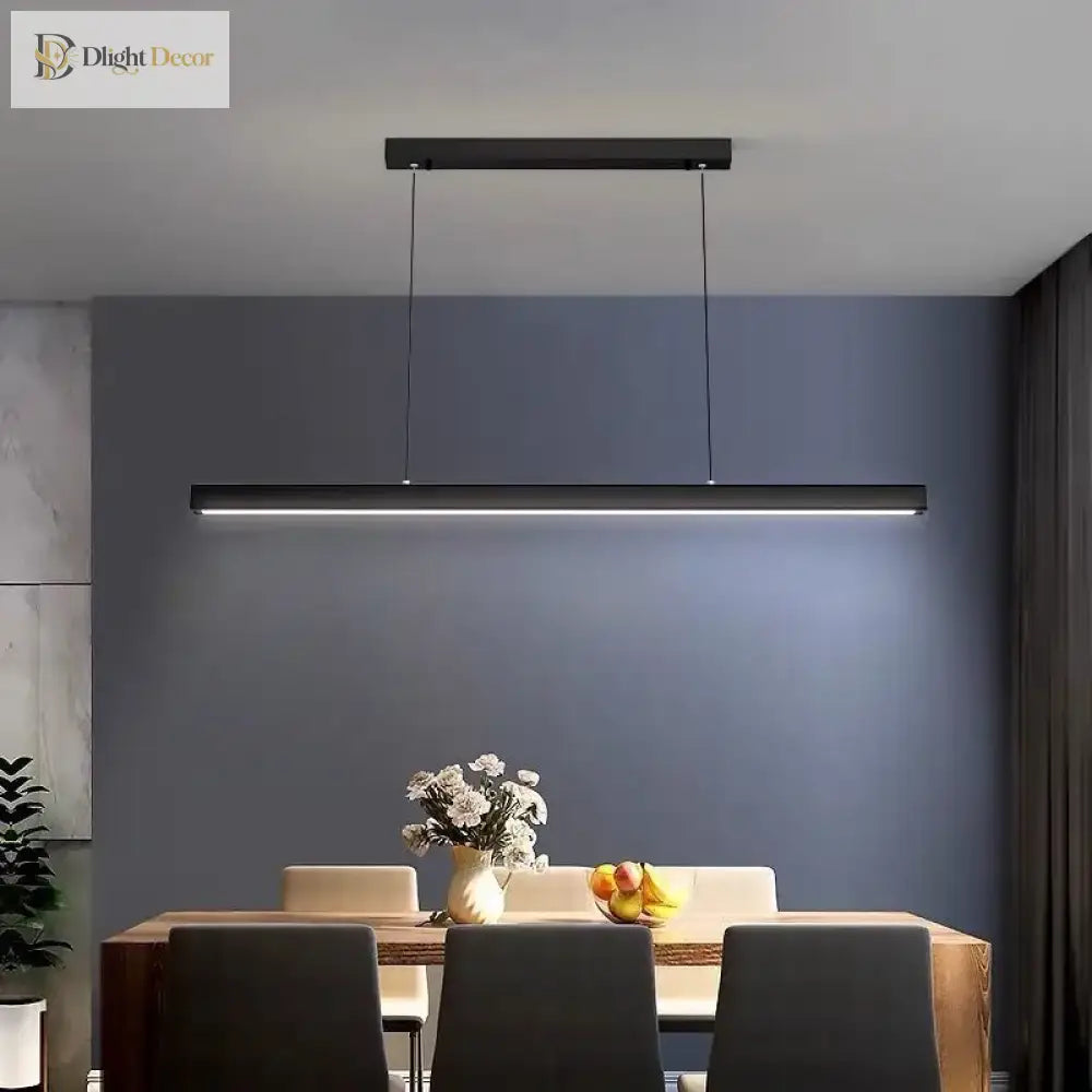 Nordic Designer Square Aluminum Chandelier - Modern Led Lighting For Living Rooms Dining Tables And