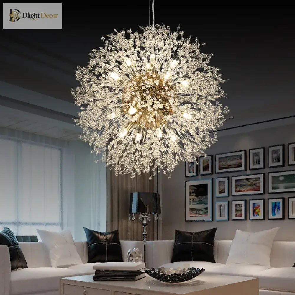 Nordic Modern Led Chandelier - Stylish Firefly Lighting For Living Dining And Bedroom Ceiling Light
