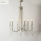 Nordic Style Crystal Chandelier Lighting - Elegance For Your Living Room Ceiling With French