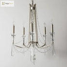 Nordic Style Crystal Chandelier Lighting - Elegance For Your Living Room Ceiling With French