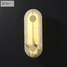 Nordic Modern Creative Marble Wall Lamp - Gold Copper Accents And Led Sconce For Stylish Living