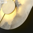 Nordic Modern Creative Marble Wall Lamp - Gold Copper Accents And Led Sconce For Stylish Living