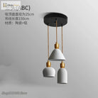 Nordic Ceramic Led Pendant Lamp - Modern Lighting Fixture For Living Rooms Dining Bedrooms And Home