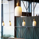 Nordic Ceramic Led Pendant Lamp - Modern Lighting Fixture For Living Rooms Dining Bedrooms And Home