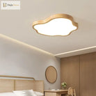 Nordic Led Wooden Ceiling Light - Modern Log Cloud Lamps Ideal For Bedroom Decor Living Room Hall