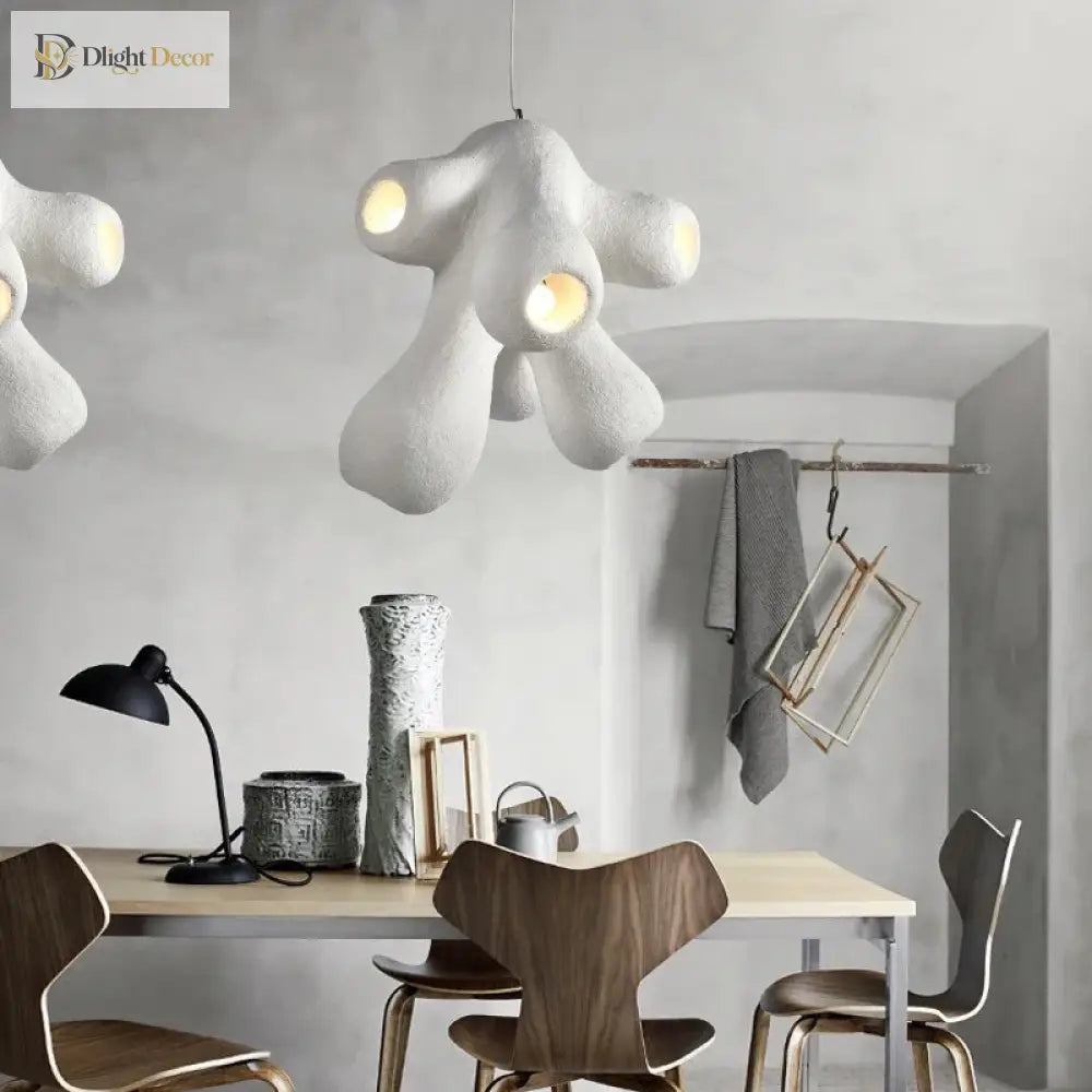 Nordic Creative Led Pendant Lamps - Wabi Sabi Design For Restaurant Bar Loft Bedroom And Home Decor
