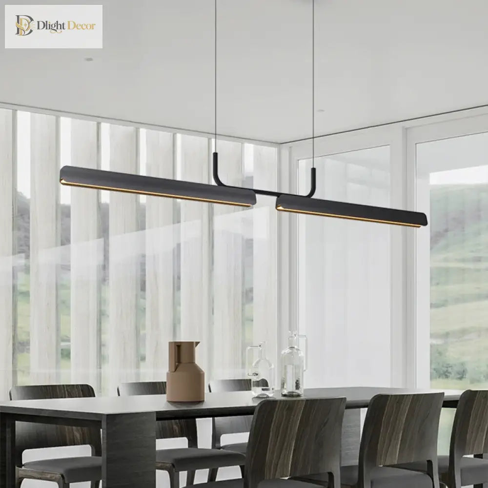 Contemporary Led Pendant Lamp - Designer Lighting For Dining Kitchen And Coffee Table Decor Lights