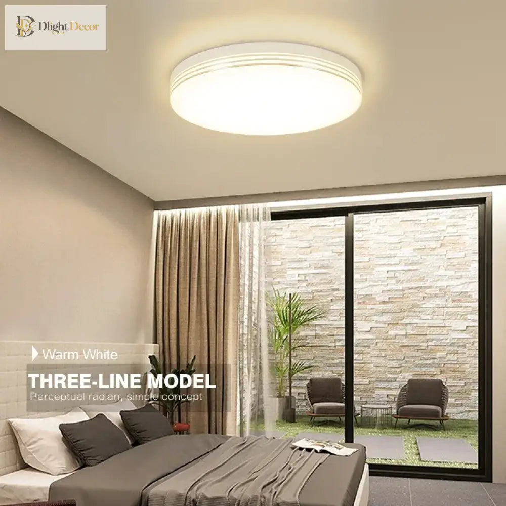 New Round/Square Led Ceiling Lights - Various Wattages And Light Tones Ideal For Living Rooms