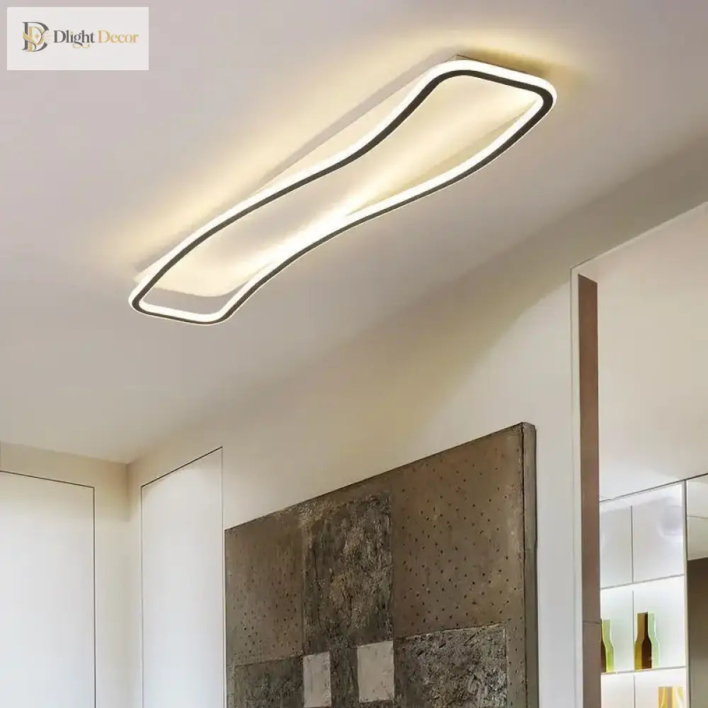 Modern Led Aisle Ceiling Light - Ideal For Corridor Living Room Dining And Bedroom Chandelier Home