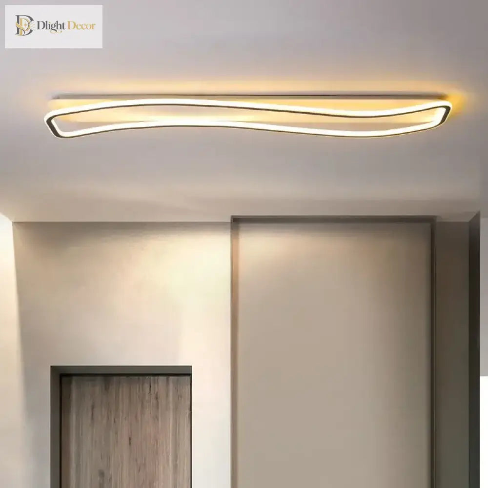 Modern Led Aisle Ceiling Light - Ideal For Corridor Living Room Dining And Bedroom Chandelier Home
