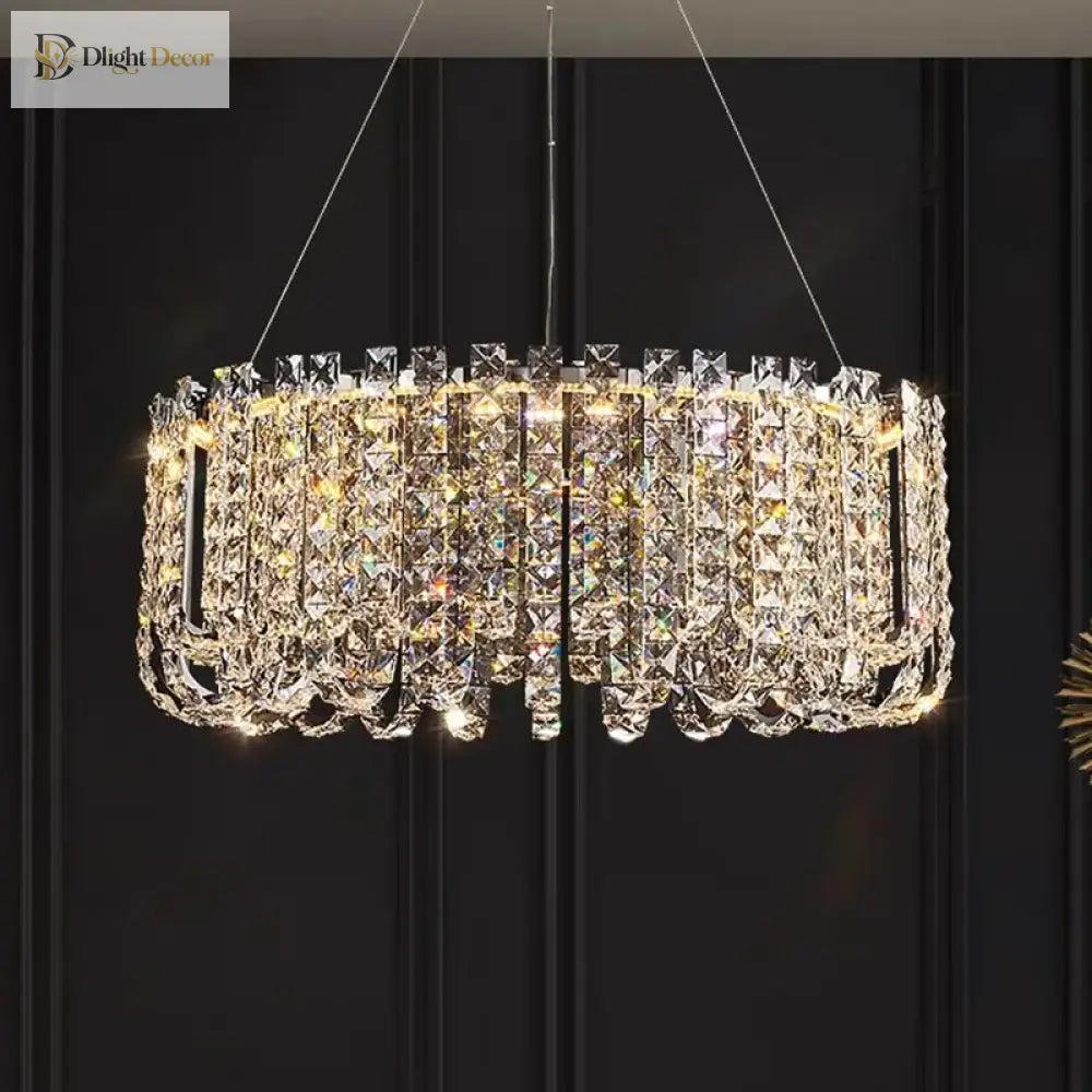 Modern Luxury Crystal Led Chandeliers - Illuminating Elegance For Living And Dining Rooms Chandelier