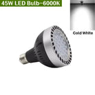E27 LED Track Light Holder Base - 2-Wire Rotatable Ceiling Rail Lamp Fittings 45W Bulb 6000K ceiling light