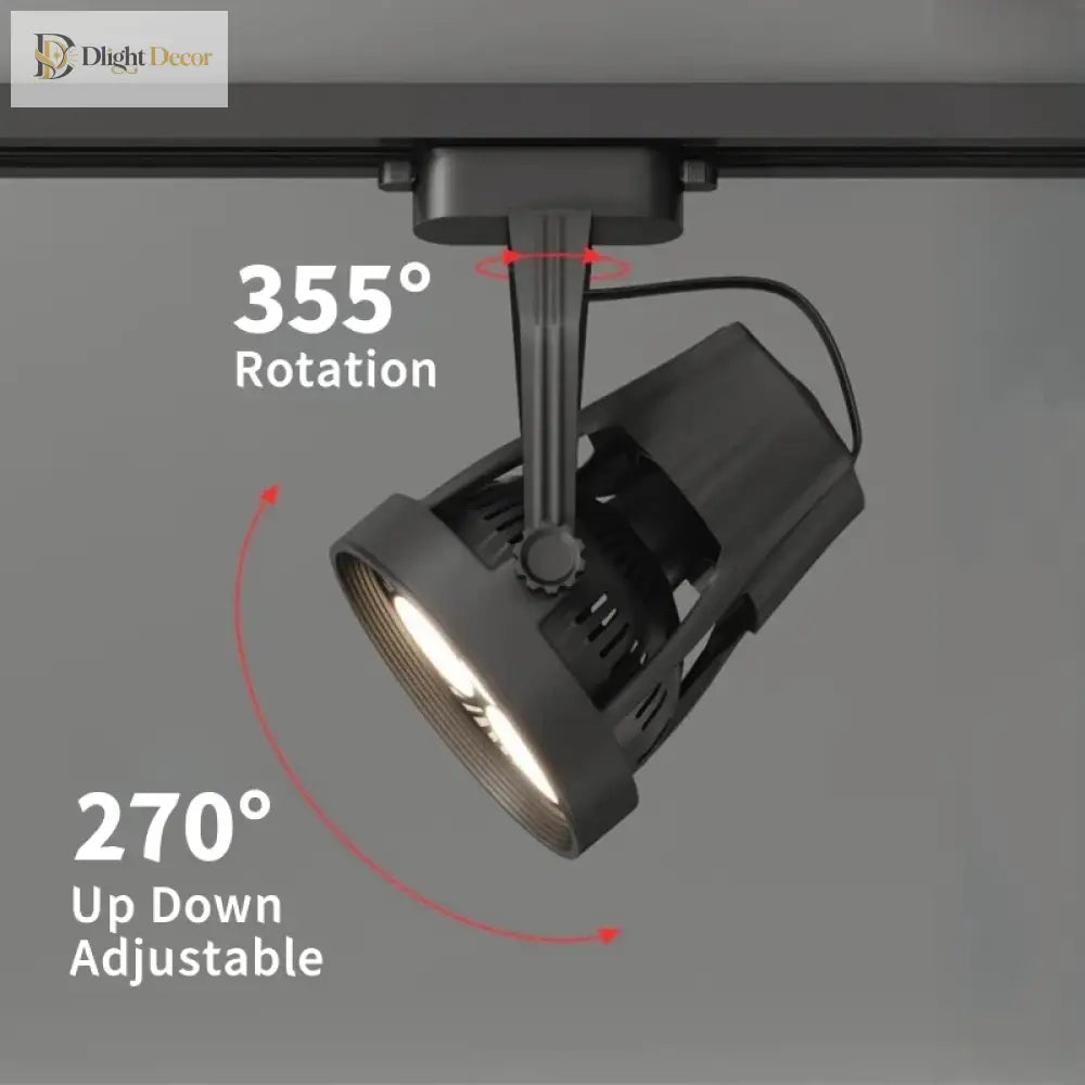 E27 LED Track Light Holder Base - 2-Wire Rotatable Ceiling Rail Lamp Fittings ceiling light